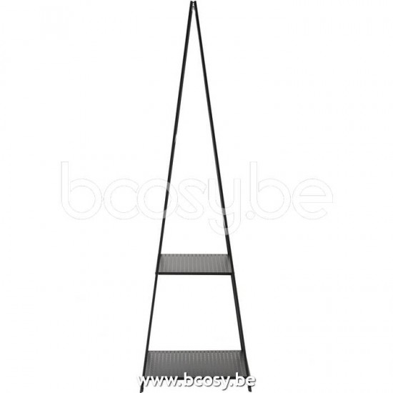 miroirs sur pied Jolipa J Line Jline Miroir Sur Pied Trous Miroir Metal Noir