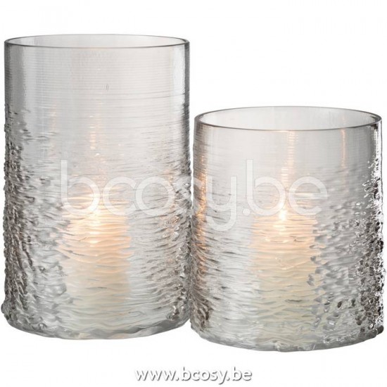 J Line Jline Hurricane Sea Glass Grey Large lanterns hurricanes