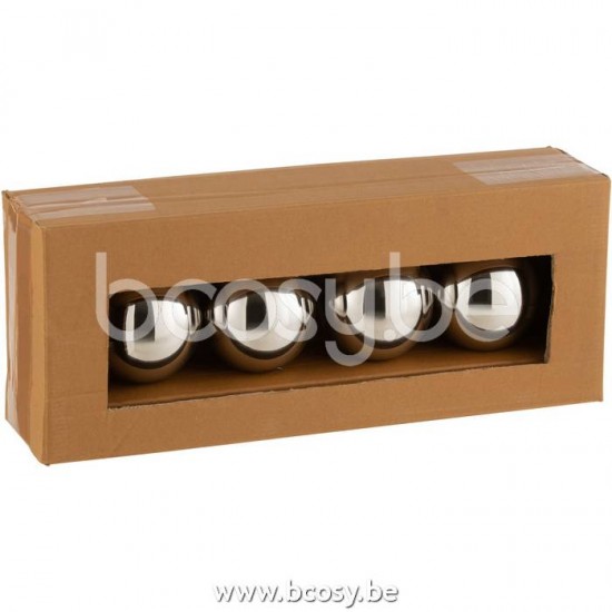 J Line Jline Jolipa 23785 Tuinfakkel Bol Stainless Steel Zilver