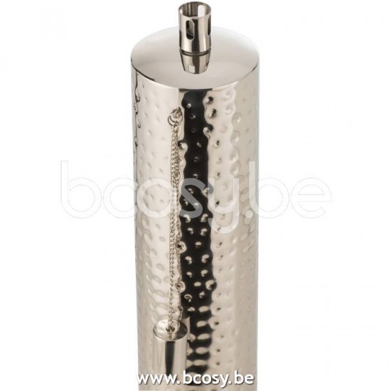 braseros feux foyers de jardin d extérieur Jolipa J Line Jline Torch Tiffany Stainless Steel Silver Small