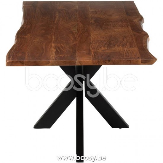 tables a manger de repas Jolipa J Line Jline Table A Manger Gerard Acacia Bois Marron
