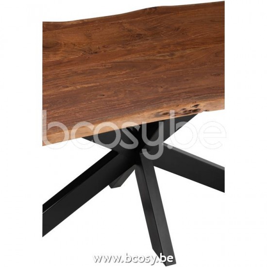 J Line Jline Dining Table Gerard Acacia Wood Brown dining dinner tables