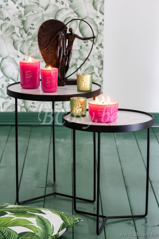 J Line Jline Coppia Meta Cuore Resina Marrone Scuro Pareja En Corazon Medio Lleno Poli Marron Oscuro