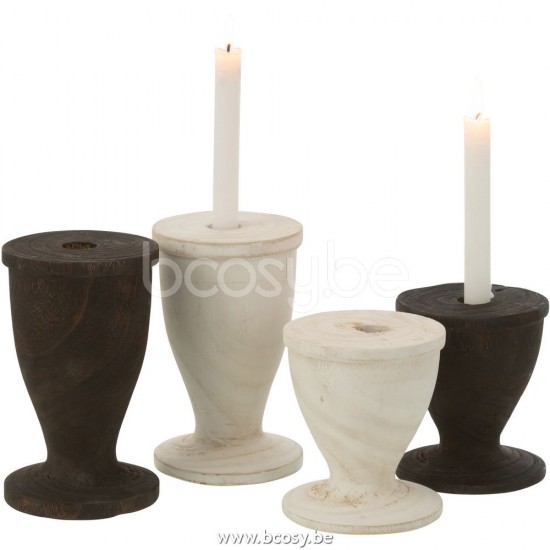 Jline Kaarshouder Hout Zwart Large.