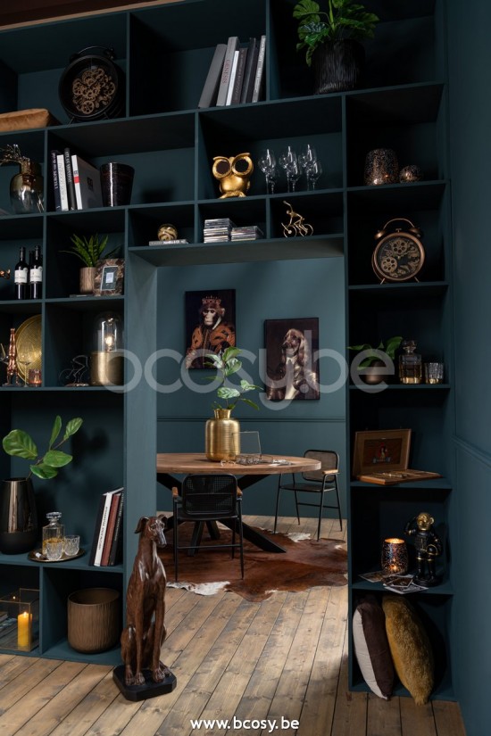 Jline Galgo Sentado Poli Marron Large