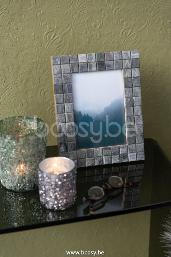 Jline Marco Foto Motivos Cuadrado 10X15 Madera Cuerno Gris Small 17X22Cm