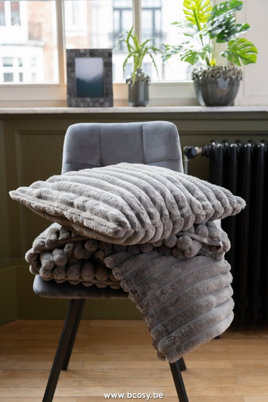 Jline Plaid Corduroy Poliester Gris Oscuro