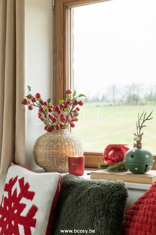 J Line Cuscino Cubetto Ghiaccio Acrilico Poliestere Rosso Bianco Cojin Carambano Acrilica Poliester Rojo Blanco.