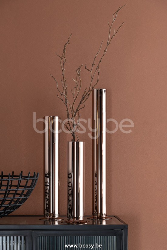 Jline Jarron Tubo Cobre Small