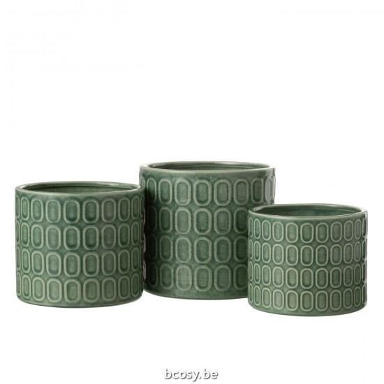 Jline 32097 Bloempotten Cache Pots Flowerpots Blumentöpfe Macetas Vasi Per Piante DECORATIE Schalen potten vazen.