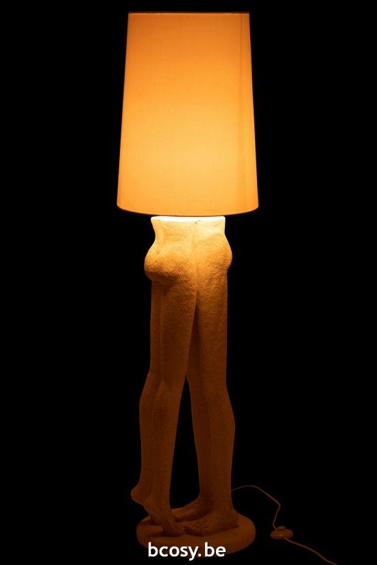 J Line Lampadaires Lampes Raides Debouts Sur Pied De Sol Jolipa Lampe Couple Resine Large.