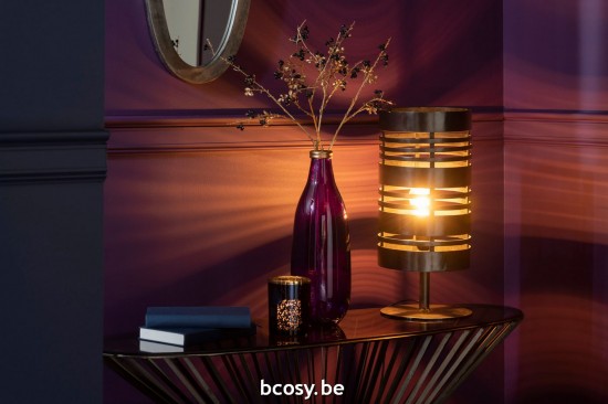 Jline Lampara Anillo Metal Gris.