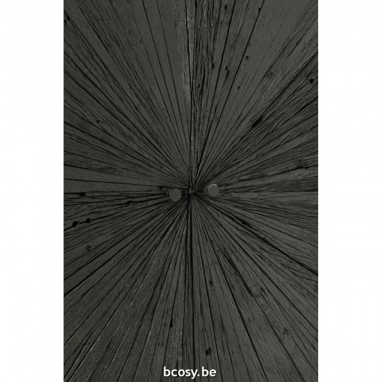 Jline Schrank Shanil Holz Eisen Schwarz kleiderschrank kleiderschraenke.