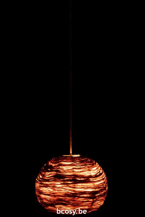 J Line lampes suspendues suspensions pendantes Jolipa Suspens Boul Feuille Banan M.