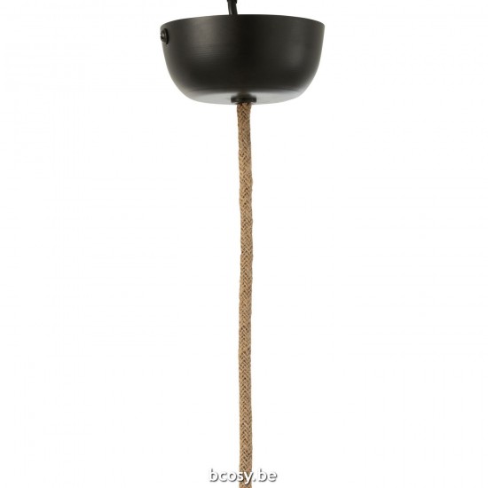 Jline Hanglamp Bol Bananenbladeren Naturel Large.