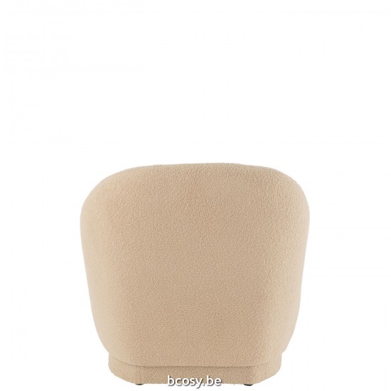 Jline Zetel Teddy Bouclé Warm Beige.