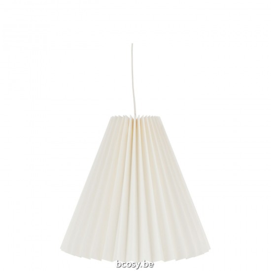 J Line Lamp Papier Wit hang pendellampen licht JO39547.