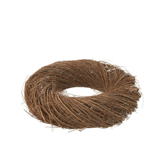 J Line Krans Rond Twijg Willow Naturel Large sierkransen JO45029.