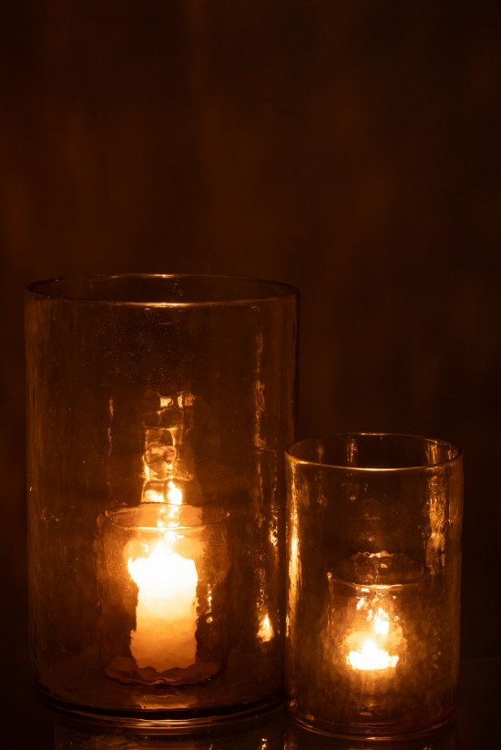 Jline Windlicht Doppel Glas Grün Large lanternen.