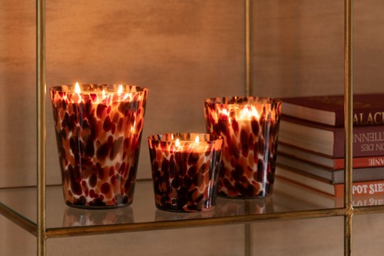 Jline Vela Perfumada Noa Rojo Mix Small 50 Horas.