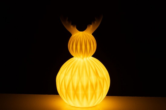 J Line Ampoules Jolipa Lampe Led Renne Porcelaine.