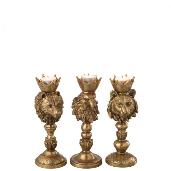 Jline 45334 Kaarshouders Support Bougie Candleholders Kerzenhalter Soporte Vela Portacandela DECORATIE Thee Windlichten Kandel.