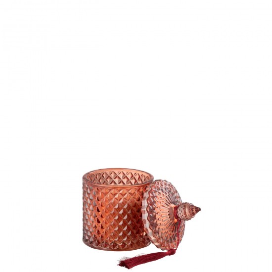 J Line bougies parfumées Jolipa Bougie Parfumee Couvercle Olive Frank Incense Cire 20H.