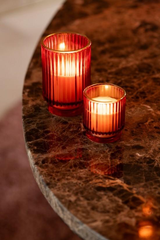 Jline Vela Perfumada Olive Frank Incense Parafin Small 19H.