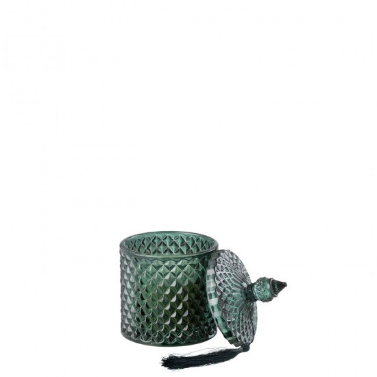 J Line bougies parfumées Jolipa Bougie Parfumee Couvercle Cedar Breeze Cire 20H.