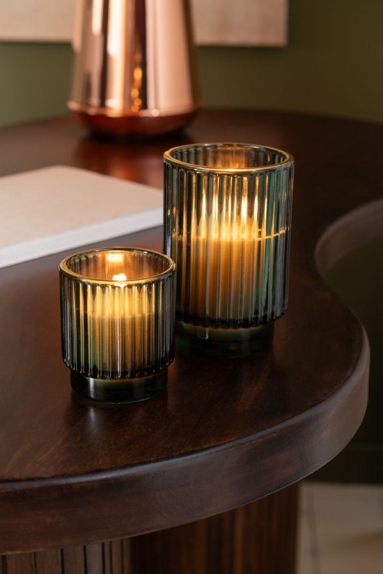 Jline Vela Perfumada Cedar Breeze Paraffin Large 30H.