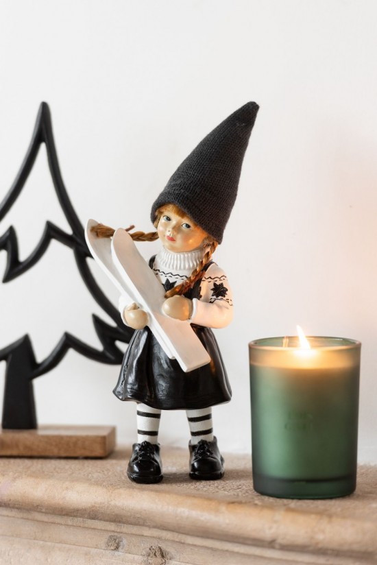 Jline Niños Esquí Resina Negro Blanco Large Surtido De 2.