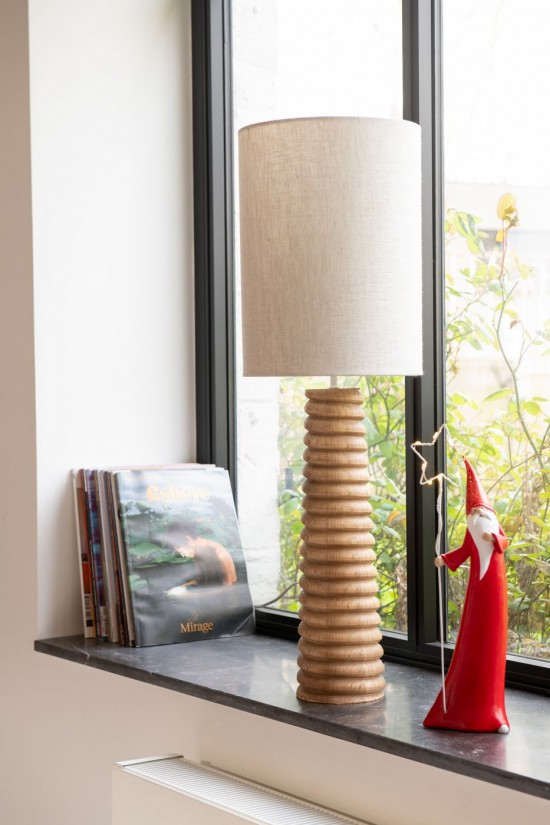 Jline Set De 2 Papá Noel Led Estrella Resina Blanco Rojo.