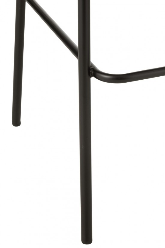 J Line Bar Chair Lone Ply Wood Metal Black Grey bar chairs stools.