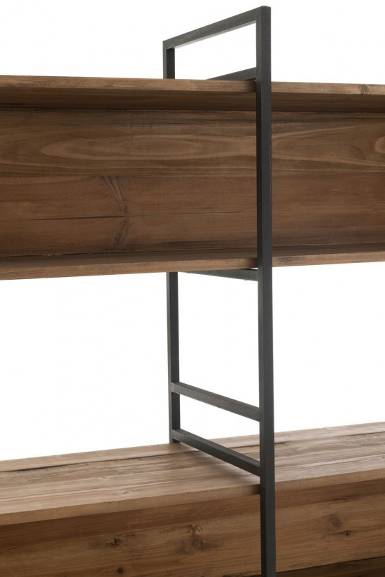 J Line 45764 armoire etagere Meubelen Armoires ouvertes Furniture Opbergkast Bergkast Regale Uitstalkasten Moebel Landmoebel M.