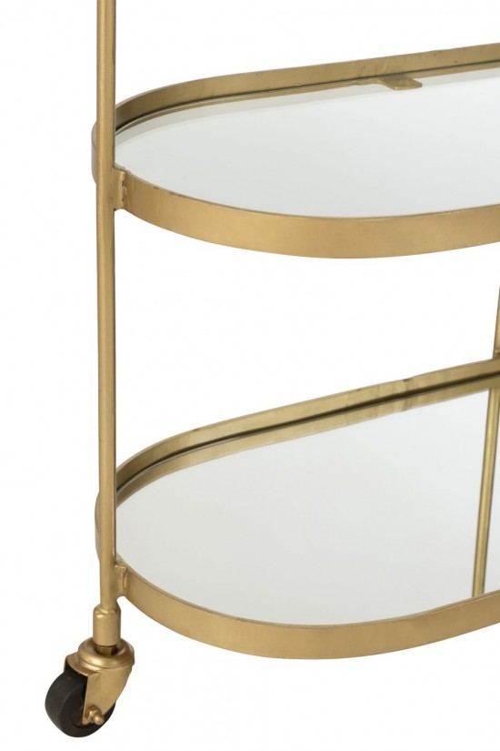 J Line 45846 butler tray Meubles Carts on wheels Mobilier Meubelen Dienwagen Butlertray Serveerwagens Interieurmeubelen servie.