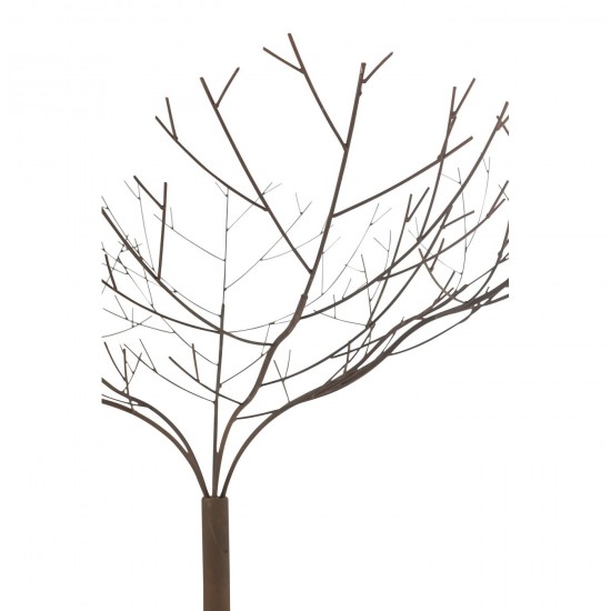 J Line arbres decos Jolipa Arbre Metal Brun Medium.