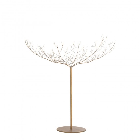 J Line Boom Metaal Goud Large sierbomen JO45907.