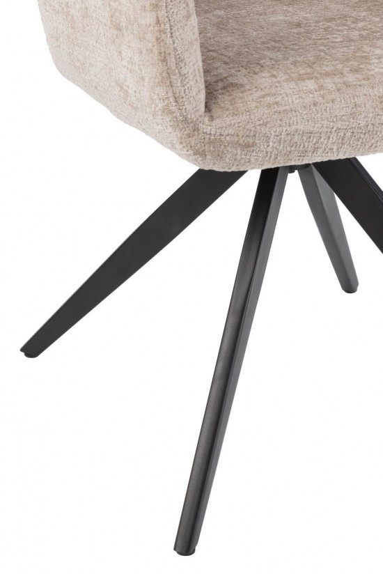 J Line Chair Louna Iron Acrylic Dark Grey dining chairs.