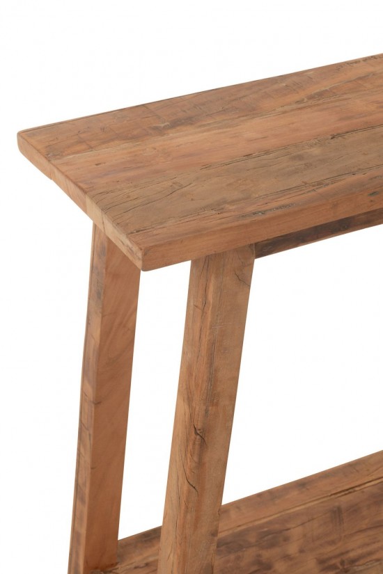 J Line Console Square Recycled Wood Natural sidetables.