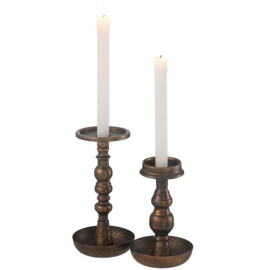 Jline Kaarshouder Jere Metaal Bruin.