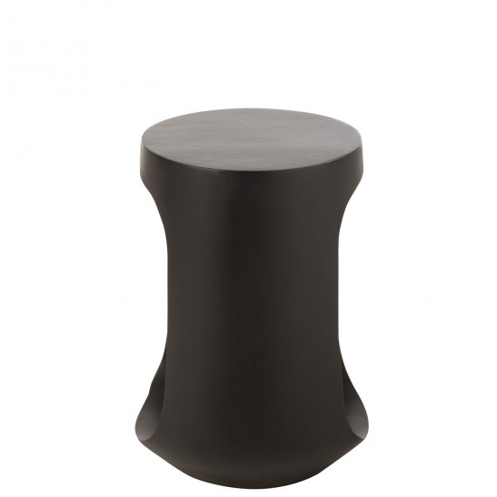 J Line tables d appoint bouts de canapé Jolipa Table D Appoint Pod Bois De Manguier Noir.