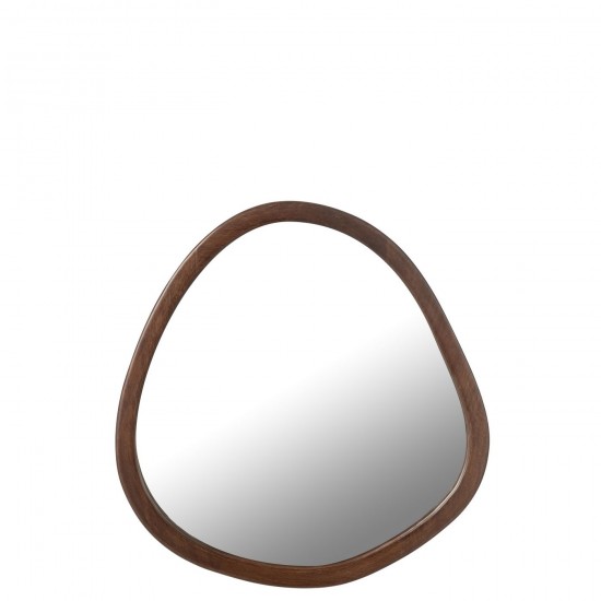 J Line Spiegel Whisp Mango Hout Mdf Bruin Large Wandspiegels JO46015.