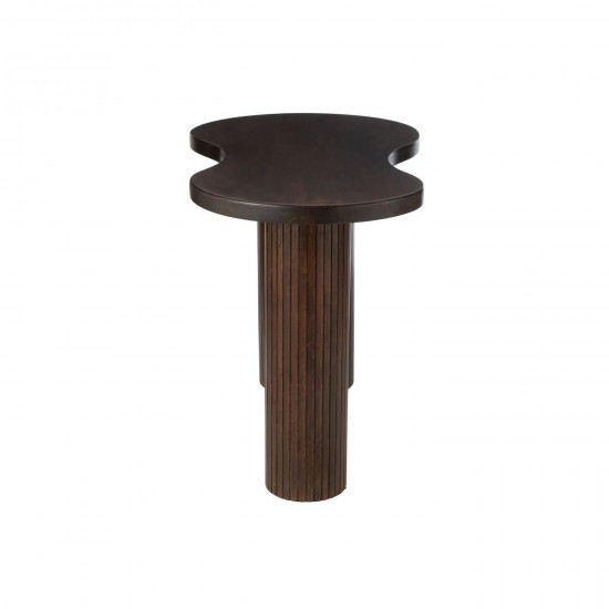 J Line tables de drapier murales Jolipa Table Infinity Bois De Manguier Brun Large.