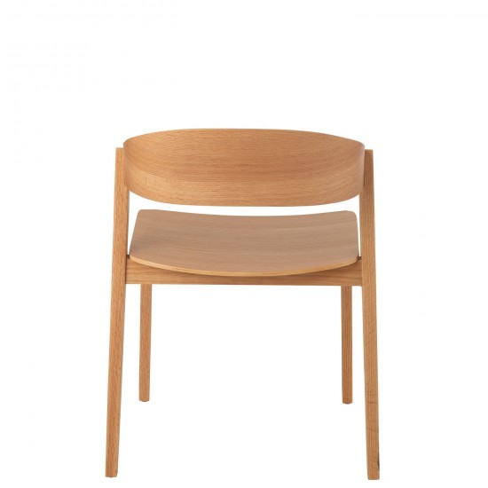 Jline Stoel Laga Eikhout Multiplex Naturel.