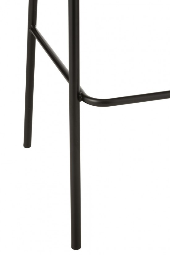 J Line Bar Chair Lone Ply Wood Metal Brown Beige bar chairs stools.