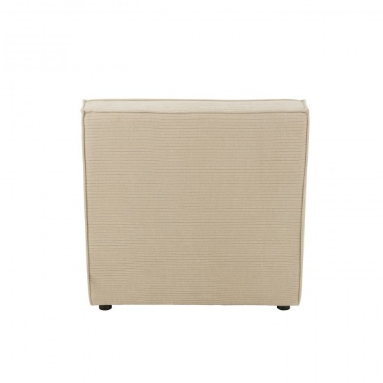 Jline Sofa Grid Populierenhout Schuim Beige.