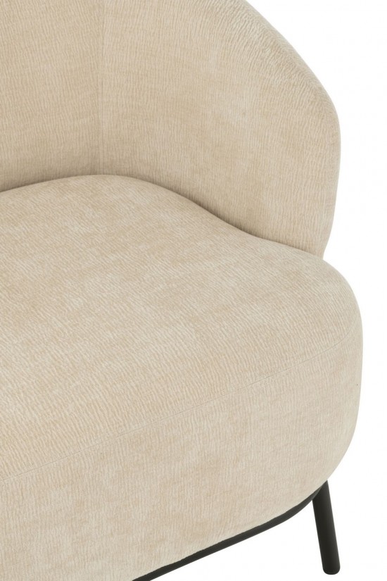 Jline Loungestuhl Mars Pappelholz Schaum Beige loungestuhl loungesessel loungestuehle.