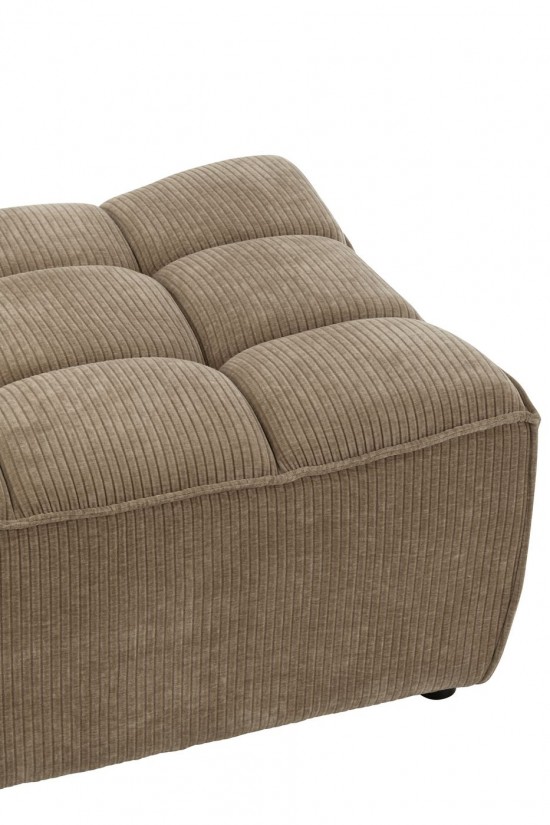 J Line Ottoman Grid Poplar Wood Foam Dark Taupe armchairs.