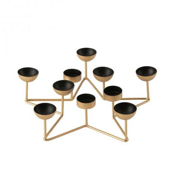 Jline 46087 Kaarshouders Support Bougie Candleholders Kerzenhalter Soporte Vela Portacandela DECORATIE Thee Windlichten Kandel.