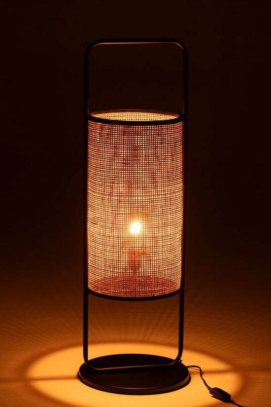 J Line Éclairage Armatures Luminaires D'intérieur Pieds De Lampe Avec Abat Jour Lampes De Table Jolipa Lampe Sur Pied Metal Ro.